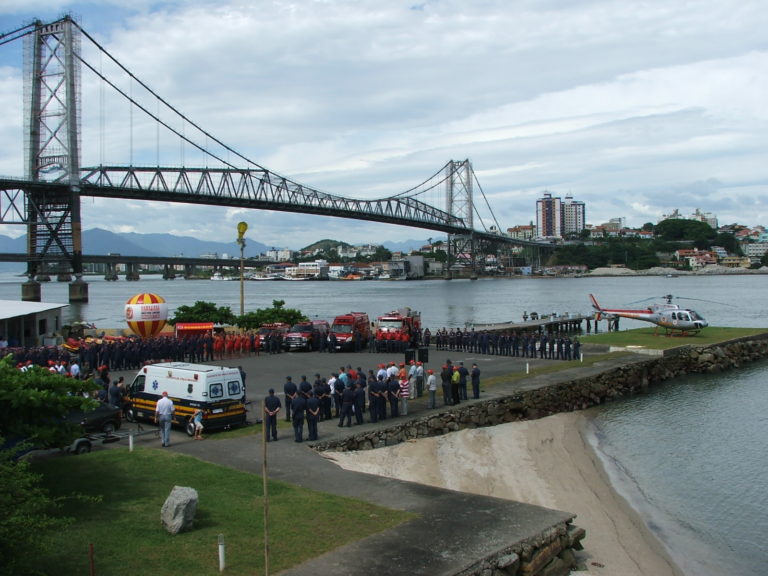 Parceria aérea entre Corpo de Bombeiros e SAMU completa 9 anos em Santa Catarina