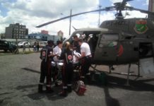 Águia 04 da Polícia Militar é acionado pelo SAMU para transporte aeromédico em São Joaquim, SC