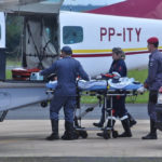 Avião do Corpo de Bombeiros transporta criança para Belo Horizonte após complicação em cirurgia. Foto: Aislan Henrique