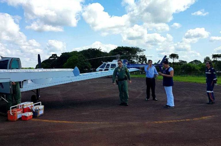 Operação integrada possibilita o transporte de órgãos de Umuarama para o Hospital do Rocio, em Campo Largo, PR
