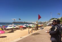 PM do Espírito Santo vai utilizar drone para monitorar Guarapari até o final do verão