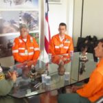 Drone é tema de reunião entre a Gerência da Transpetro e o GRAER da PM da Bahia