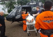 Equipes do SARA e SAERFron realizam duas transferências aeromédicas de urgência no Oeste Catarinense