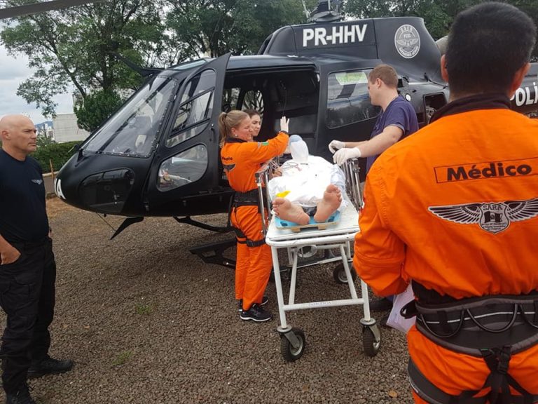 Equipes do SARA e SAERFron realizam duas transferências aeromédicas de urgência no Oeste Catarinense