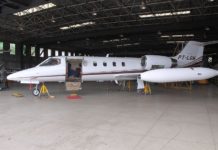 Governo de Minas Gerais vai leiloar avião Learjet utilizado para o transporte de autoridades