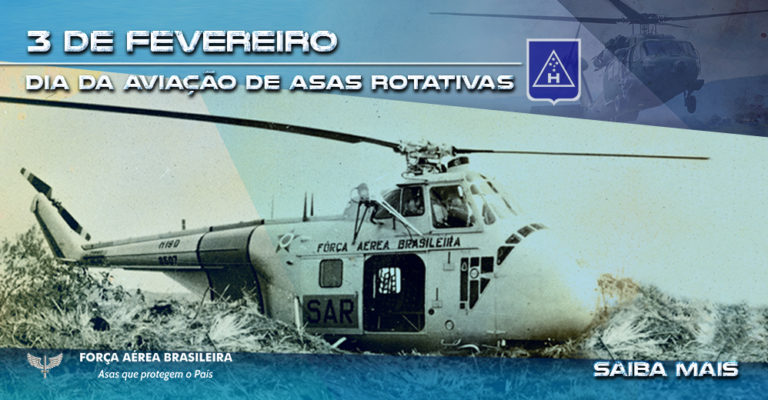 Força Aérea Brasileira lança página especial e vídeos sobre o Dia da Aviação de Asas Rotativas