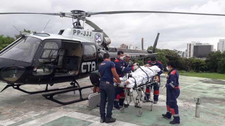 Equipe do Águia 06 do CTA do Maranhão realiza transporte aeromédico de paciente de Chapadinha para São Luís