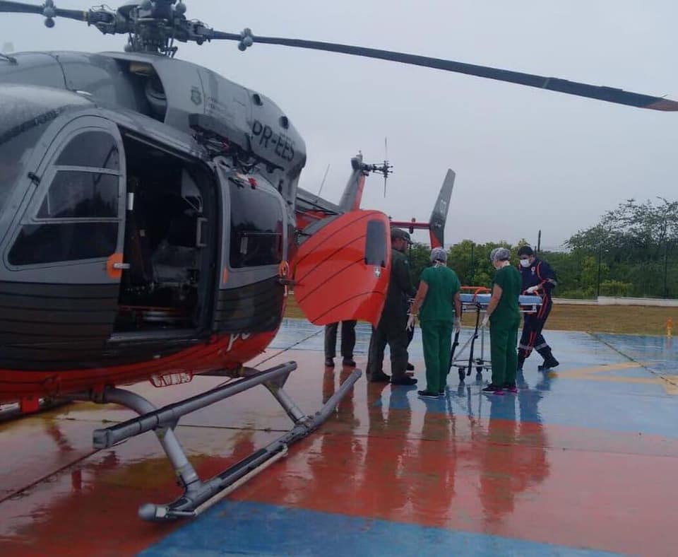 Equipe do CIOPAER do Ceará, realiza primeiro transporte aeromédico de recém nascida para Hospital Regional do Sertão Central