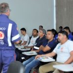 O curso de transporte aeromédico é um pré-requisitos do convênio entre Samu e Ciopaer. Foto: Raíza Ribeiro