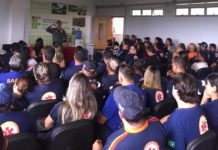Operações aéreas do Corpo de Bombeiros de Goiás é tema em Seminário do SAMU Centro-Sul, em Aparecida de Goiânia