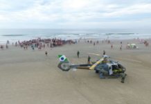 Batalhão de Operações Aéreas da PM realizou 87 voos pela vida neste ano no litoral paranaense