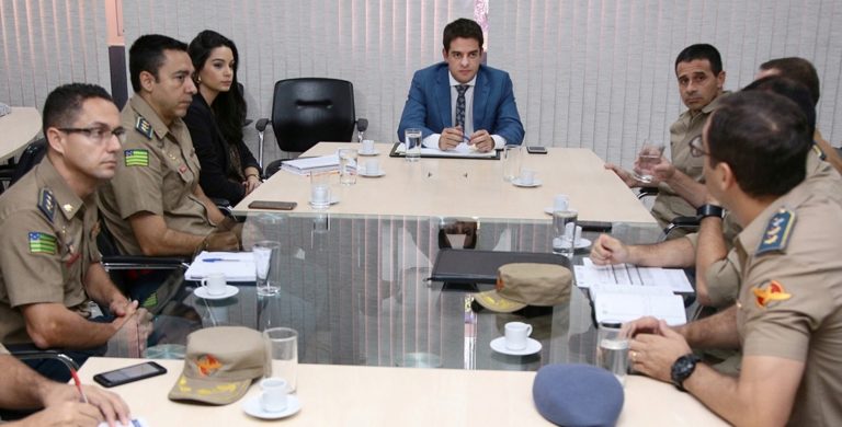 Secretaria de Saúde e Corpo de Bombeiros definem últimos detalhes do novo serviço aeromédico em Goiás