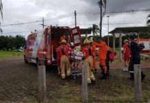Equipe aeromédica do Corpo de Bombeiros reverte PCR de vítima que se afogou no lago Paranoá, DF