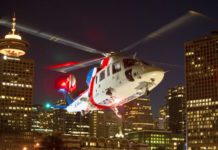 Helijet renova contrato com a BCEHS do Canadá para fornecimento de quatro helicópteros aeromédicos Sikorsky S-76
