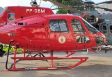 Helibras e Corpo de Bombeiros do Rio assinam carta de intenção para fornecimento de quatro H125 com kit aeromédico