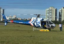 Equipes simulam resgate de vítimas de acidente aeronáutico no aeroporto de Vitória, ES