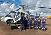 Aeromédico do Consórcio Intermunicipal SAMU Oeste do Paraná realiza missão de número 2.000