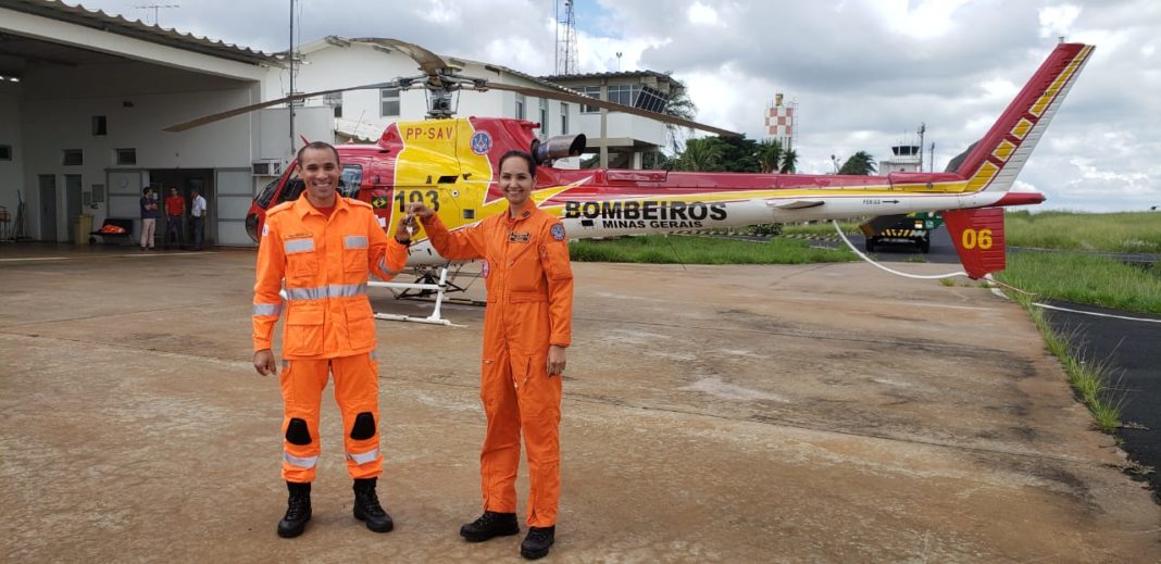 Batalhão de Operações Aéreas inicia Suporte Aéreo Avançado de Vida em Uberada, MG