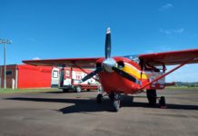 Arcanjo 04 do Corpo de Bombeiros realiza transporte aeromédico de recém-nascido de Curitibanos para Chapecó, SC