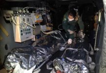 Feridos em explosões são transferidos por helicóptero da CIOPAer do Cariri para Fortaleza, CE