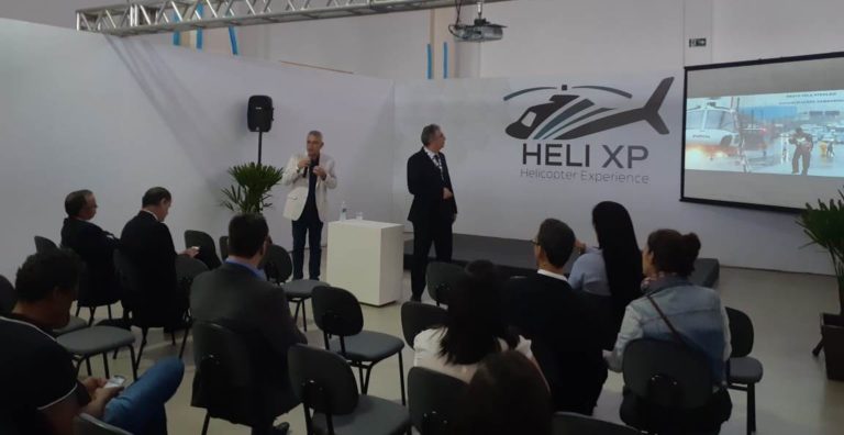 Serviço aeromédico é tema de palestra durante Heli XP que aconteceu em São Paulo