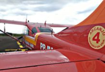 Corpo de Bombeiros transfere operação do avião Arcanjo 04 de Chapecó para Florianópolis, SC