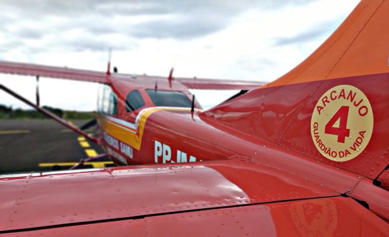 Corpo de Bombeiros transfere operação do avião Arcanjo 04 de Chapecó para Florianópolis, SC