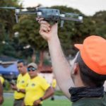 Bombeiros militares de MG e SC ministram curso de operações com drones para bombeiros de Goiás