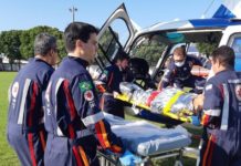 Helicópteros Harpia do NOTAer são utilizados no transporte de pacientes e de órgãos no Espírito Santo