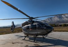 Protótipo do H145 de cinco pás inicia campanha de voos de grande altitude no Chile