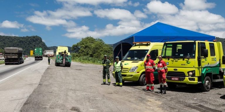 Desde o início da concessão, Ecovia já realizou 49 mil atendimentos pré-hospitalares em suas rodovias
