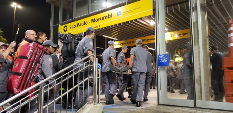 Copa América: Corpo de Bombeiros, GRAU e Via Quatro realizam simulado de atendimento a múltiplas vítimas