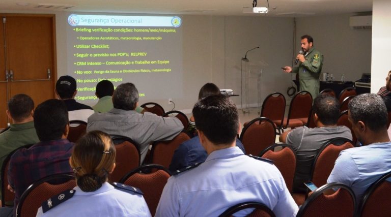 Grupamento Aéreo de Segurança Pública do Pará explica peculiaridades para sobrevoo na região Amazônica