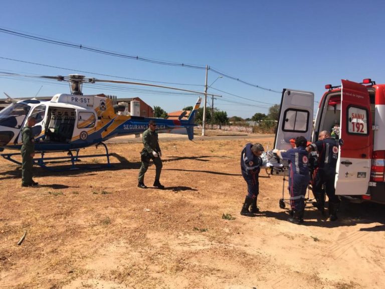 Em ação integrada, CIOPAER e SAMU realizam transporte de paciente de Miracema para Palmas, TO