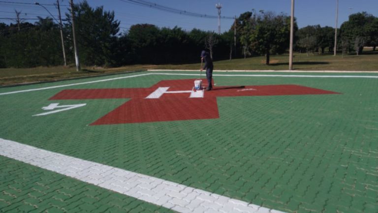 Governo do Distrito Federal revitaliza heliponto do Hospital de Brazlândia