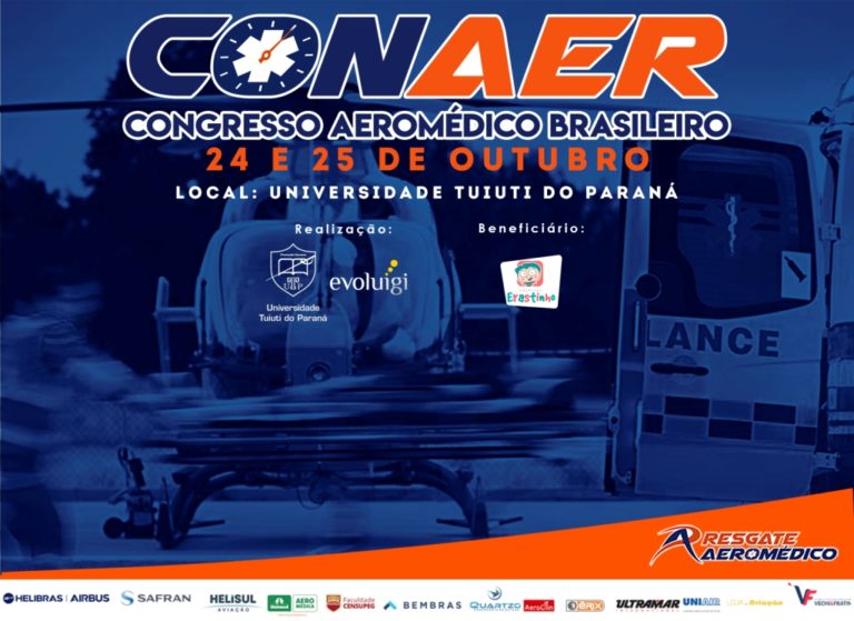 CONAER terá oficina sobre estabilização pré-voo de paciente crítico com simulação realística