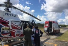 Equipes do DIOA e SAMU resgatam jovem após acidente de motocicleta em Itacoatiara, AM