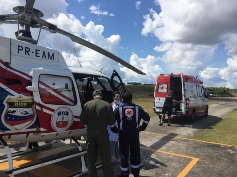 Equipes do DIOA e SAMU resgatam jovem após acidente de motocicleta em Itacoatiara, AM