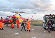 Equipe do Arcanjo 06 do Corpo de Bombeiros realiza transporte de pacientes na região de Uberaba, MG
