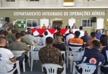 Com mais de 300 horas de voo, o Departamento Integrado de Operações Aéreas completa 1 ano