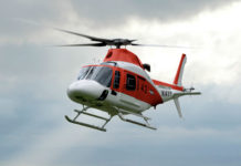 Helicóptero monomotor TH-119 da Leonardo obtém certificação FAA para voo IFR