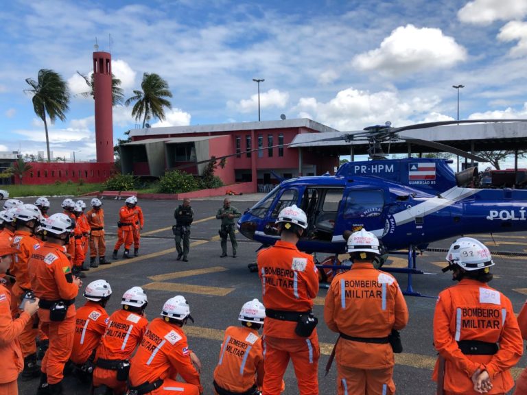 GRAER capacita bombeiros do Curso de Prevenção e Combate a Incêndios Florestais em Simões Filho, BA