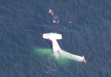 Guarda Costeira resgata piloto e passageira de avião que caiu em Half Moon Bay, Califórnia