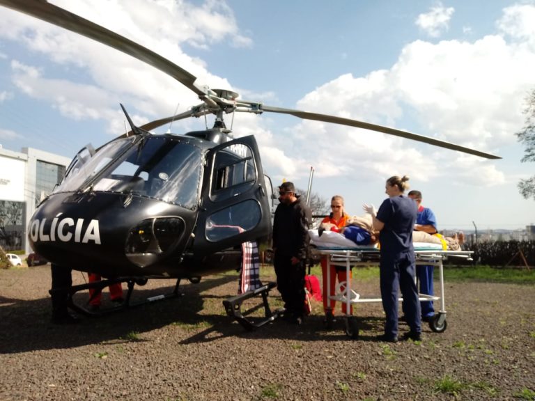 Equipe do SARA-SAER Fron realiza dois atendimentos aeromédicos no mesmo dia na região de Chapecó, SC