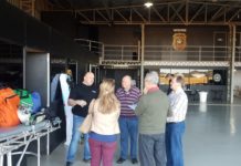 Conselho Municipal de Saúde de Chapecó visita o SAER para conhecer de perto o serviço aeromédico