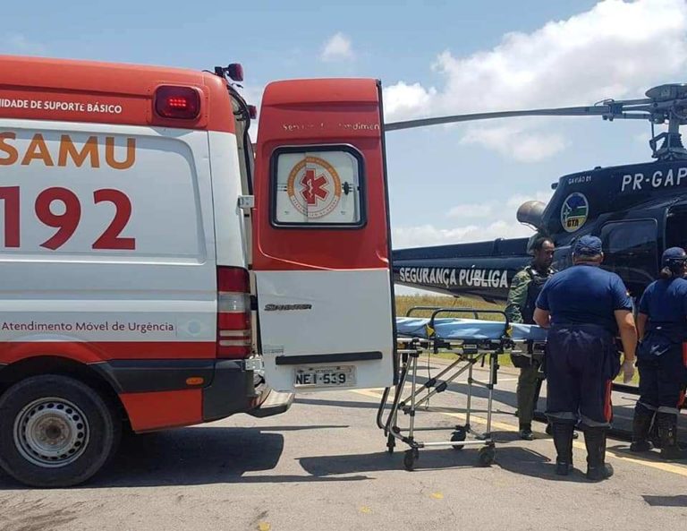 Equipe do GTA transporta pacientes de Bailique e Santa Luzia do Pacuí para Macapá, AP