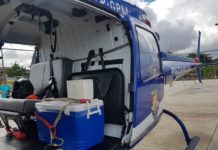 Equipe do GRAER da PM transporta órgãos de Alagoinhas para transplante em Salvador, BA