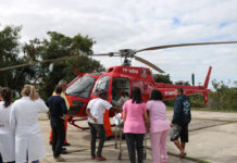Criança com doença hematológica é transferida de helicóptero para o Instituto Nacional do Câncer, RJ