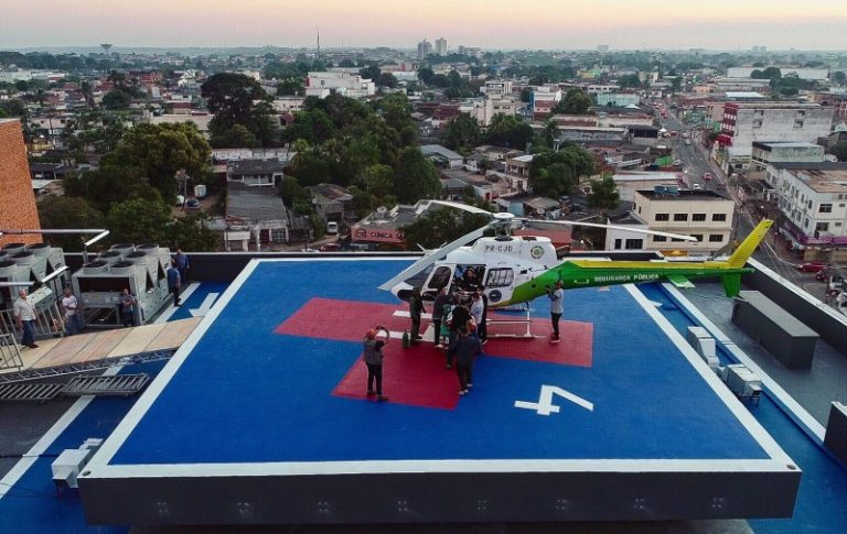 Novo PS de Rio Branco recebe a primeira vítima resgatada pelo serviço aeromédico do CIOPAer e SAMU