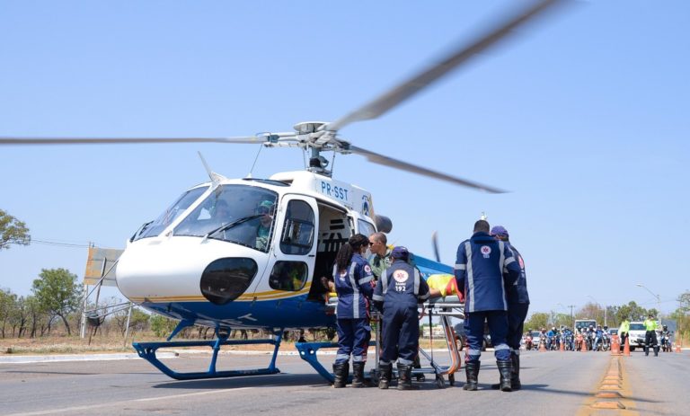 Simulação de acidente testa capacidade de resposta das forças de segurança em Palmas, TO